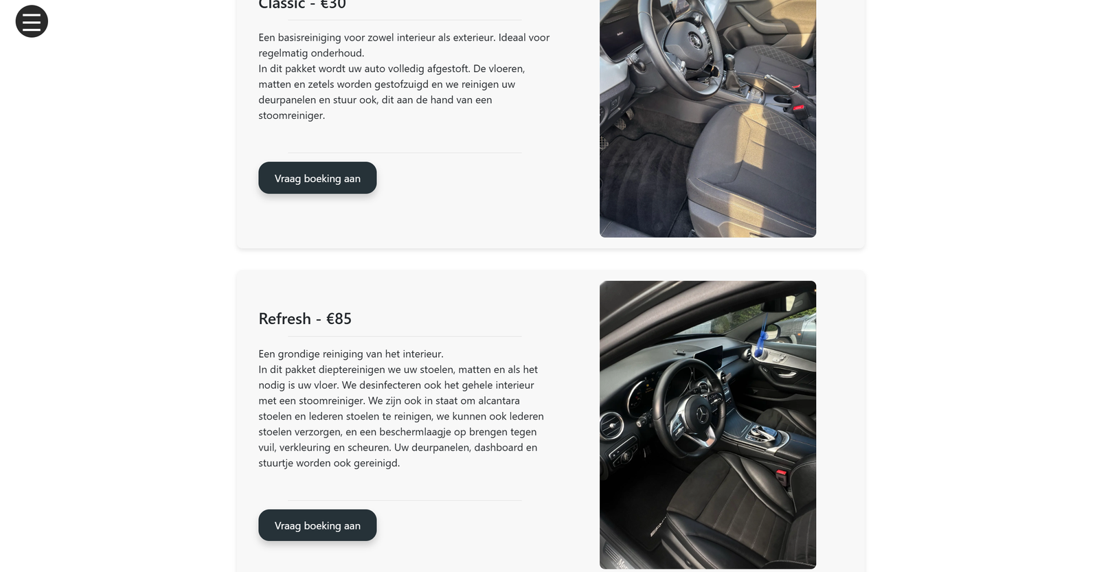 Carwash Website