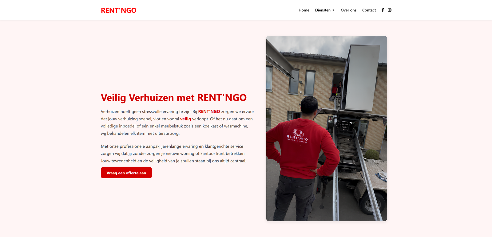 Rent&Go Auto Verhuur Website